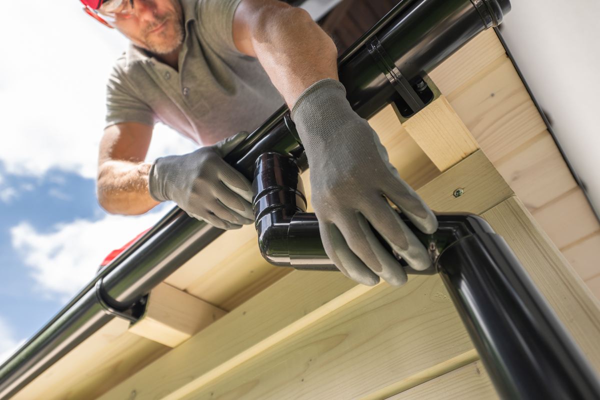 gutters help protect roofing systems
