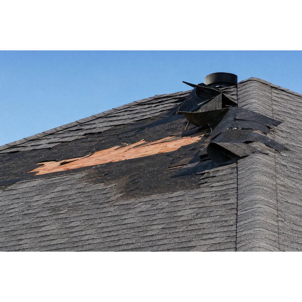 hidden roof damage Kansas storm
